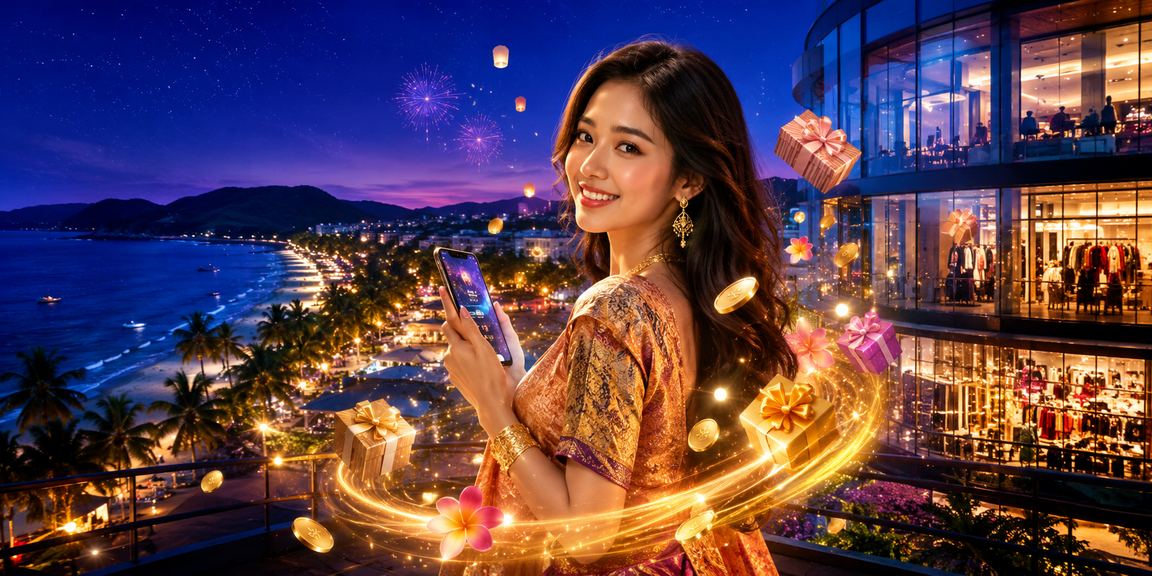 Aplikasi kasino laju8 dengan tema Langkawi Malaysia menggambarkan kemudahan akses VIP melalui mudah alih