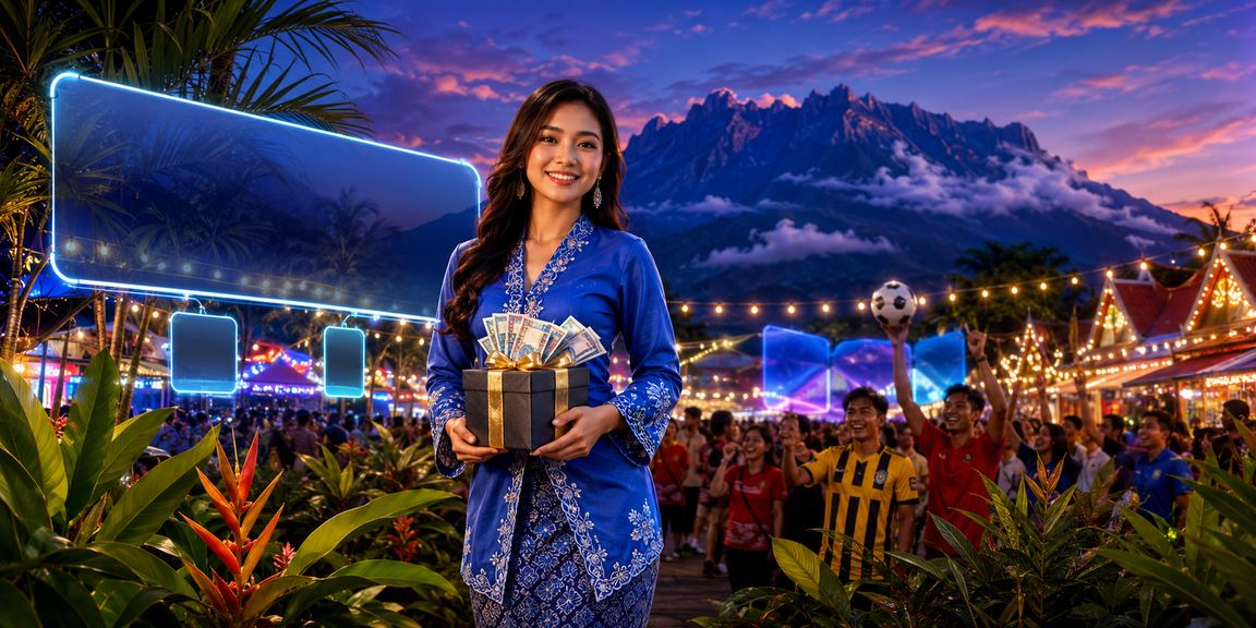 Pengguna laju8 dari Sabah Malaysia dalam pakaian tradisional baju kurung menggambarkan komuniti pemain tempatan yang pelbagai